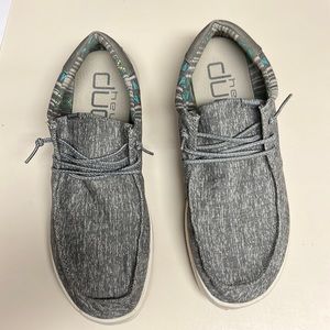 Hey Dude Gray Loafers